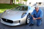 Jaguar C-X75 Concept and Jay Leno 2010 года